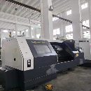 沈阳HTC54100重型数控车床，接电干活，12寸卡盘，加工.