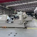 外企拿下一批安装少用美国哈挺数控斜车床型号：TALENT.